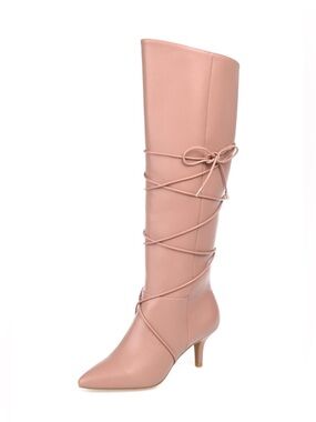 Journee Women's Comfort Foam Wide Calf Kaavia Boots Size 7 Wide Calf